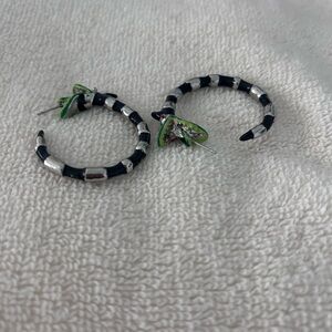 Beetlejuice Sandworm Earrings